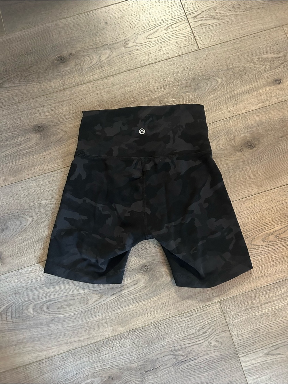 lululemon athletica Black Camo High-Rise Performance Shorts